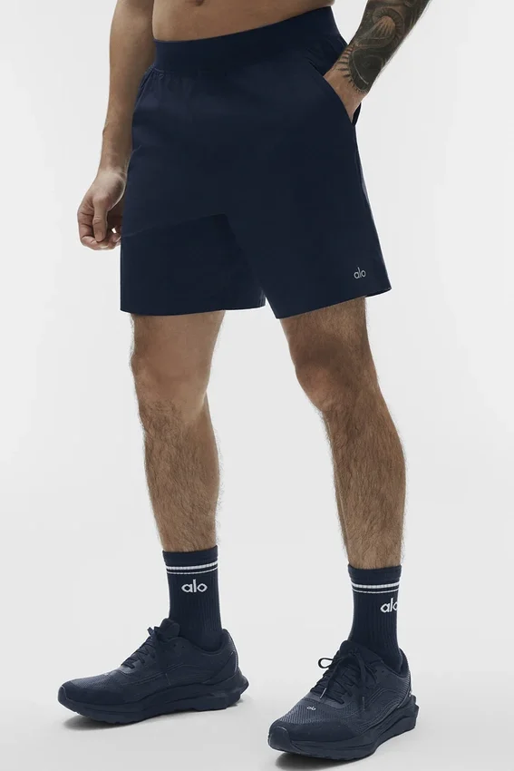 Pantaloncini Repetition da 7" - Navy
