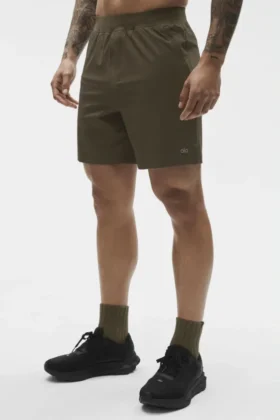 Pantaloncini Repetition da 7" - Olive Tree