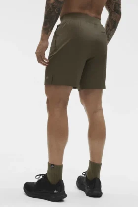 Pantaloncini Repetition da 7″ – Olive Tree