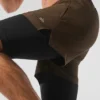 Pantaloncini Revival 2-in-1 da 5" - Espresso/Nero
