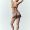 Pantaloncini Silk Luminous - Alpine Cocoa