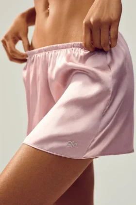 Pantaloncini Silk Luminous – Rosa Champagne