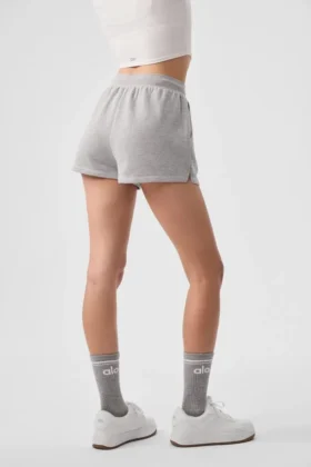 Pantaloncini sportivi Low Key – Grigio melange