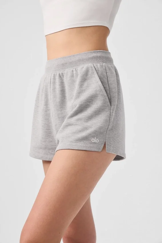Pantaloncini sportivi Low Key - Grigio melange