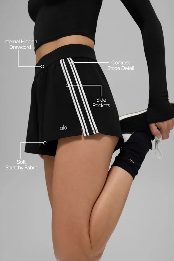 Pantaloncini Track Star - Nero