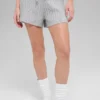 Pantaloncini Winter Bliss a maglia intrecciata - Grigio melange atletico