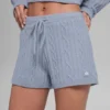 Pantaloncini Winter Bliss a maglia intrecciata - Winter Frost