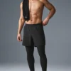 Pantaloni 2 in 1 Revival da 5" - Nero/Nero
