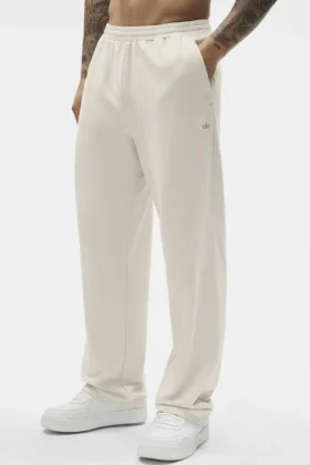 Pantaloni a gamba dritta Double Take - Bone