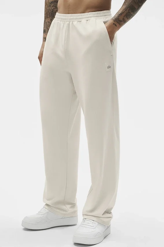 Pantaloni a gamba dritta Double Take - Bone