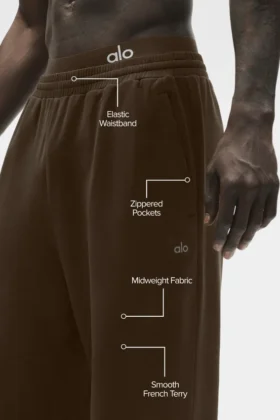 Pantaloni a gamba dritta Double Take – Espresso