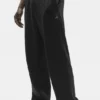 Pantaloni a gamba dritta Double Take - Nero