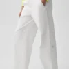 Pantaloni a gamba dritta High Road - Bianco