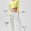 Pantaloni a gamba dritta High Road - Bianco