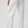 Pantaloni a gamba dritta High Road - Bianco