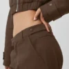 Pantaloni a gamba dritta High Road - Espresso