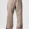Pantaloni a gamba dritta in similpelle Edition - Gravel