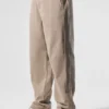Pantaloni a gamba dritta in similpelle Edition - Gravel