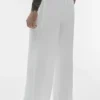 Pantaloni a gamba dritta Linen Days - Bianco