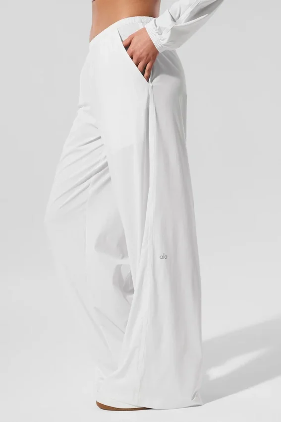 Pantaloni a gamba larga Breezy (lunghi) - Bianco