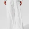 Pantaloni a gamba larga Breezy (lunghi) - Bianco
