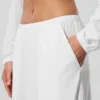 Pantaloni a gamba larga Breezy (lunghi) - Bianco