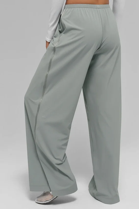 Pantaloni a gamba larga Breezy (lunghi) - Grigio lunare