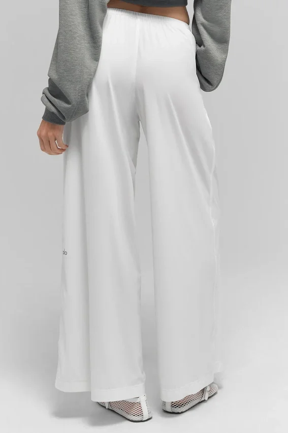 Pantaloni a gamba larga Breezy (Regular) - Bianco
