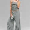 Pantaloni a gamba larga Breezy (Regular) - Grigio lunare