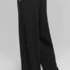 Pantaloni a gamba larga Breezy (Regular) - Nero