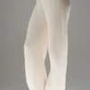 Pantaloni a gamba larga in cashmere Winter Magic - Avorio