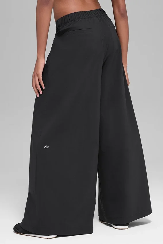 Pantaloni a gamba larga Main Act - Nero