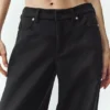 Pantaloni a gamba larga Nightcap in misto lana - Nero