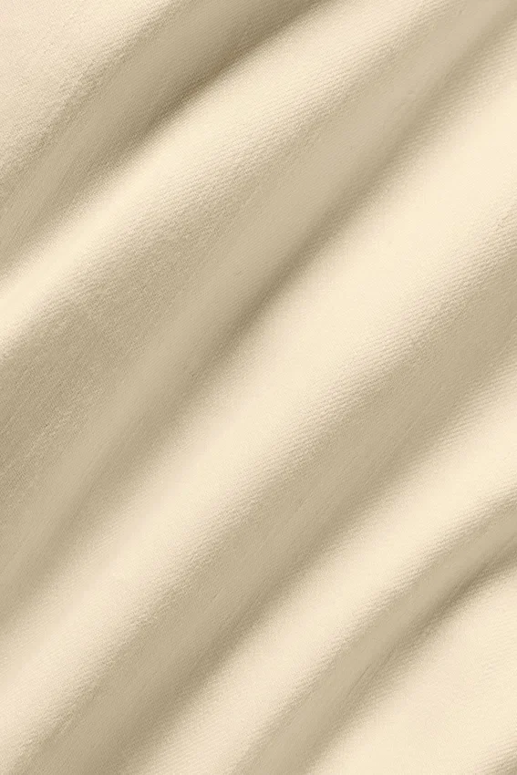 Pantaloni a gamba larga Riviera in misto lino - Beige sabbia