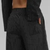 Pantaloni a righe sottili Daylight (lunghi) - Nero/Titanio