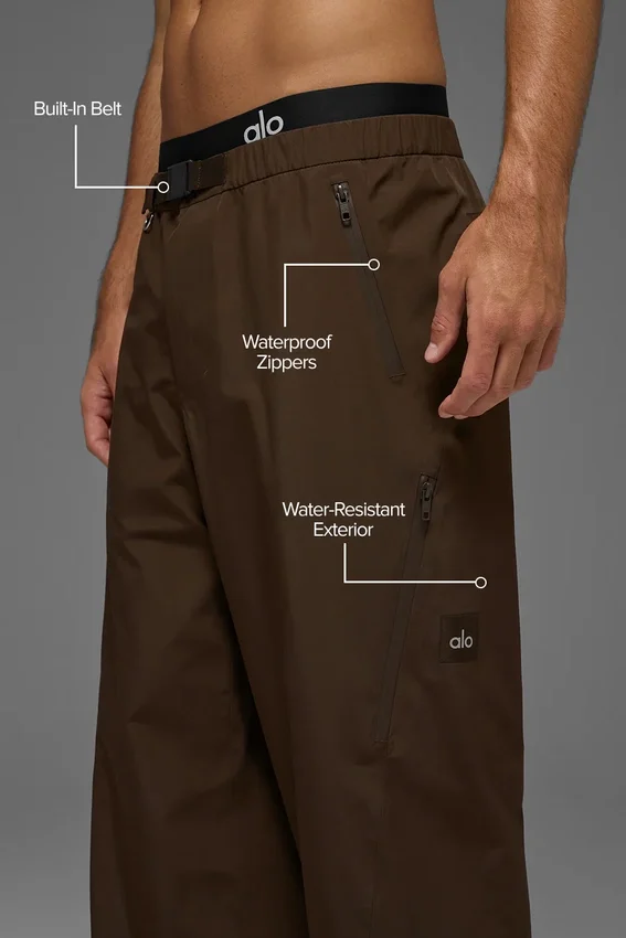 Pantaloni Alpha Shell - Espresso