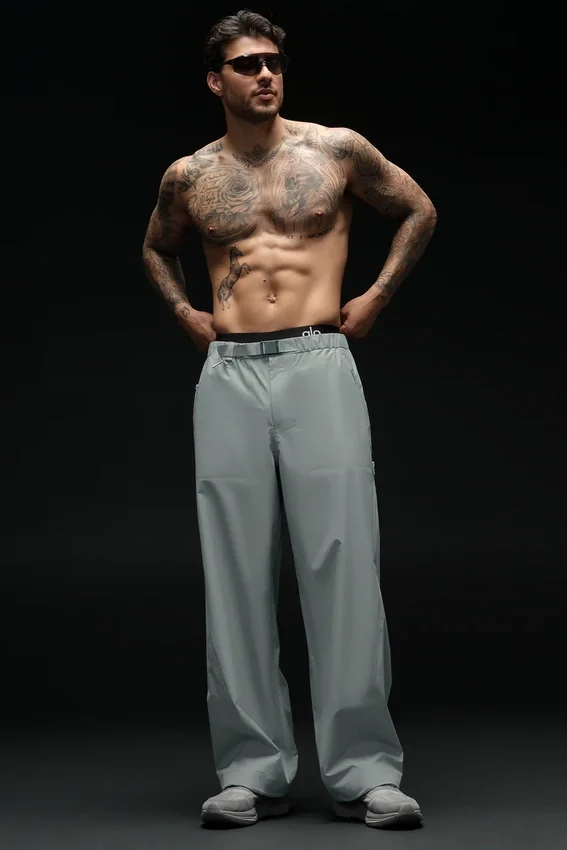 Pantaloni Alpha Shell - Grigio lunare