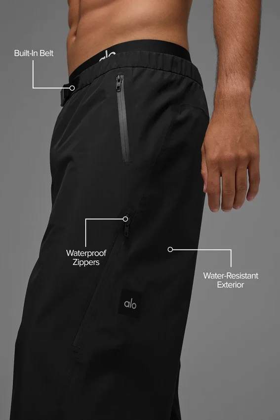 Pantaloni Alpha Shell - Nero