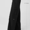 Pantaloni cargo a gamba larga (lunghi) - Nero