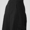 Pantaloni cargo a gamba larga (lunghi) - Nero