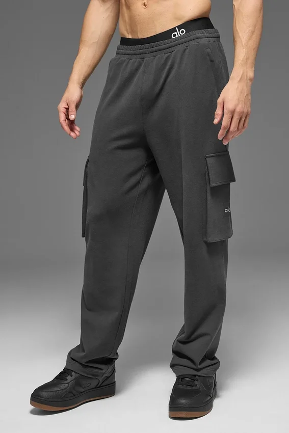 Pantaloni cargo Double Take - Antracite
