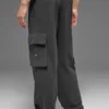 Pantaloni cargo Double Take - Antracite
