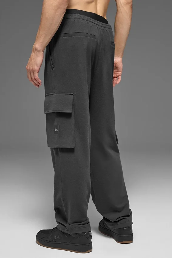 Pantaloni cargo Double Take - Antracite