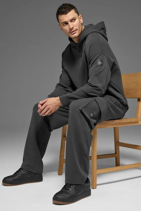 Pantaloni cargo Double Take - Antracite
