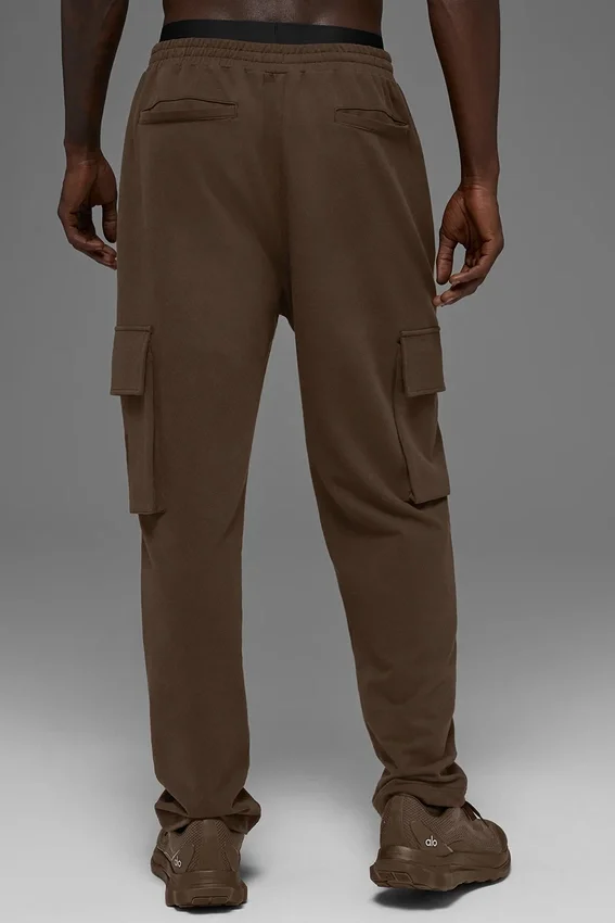 Pantaloni cargo Double Take - Espresso