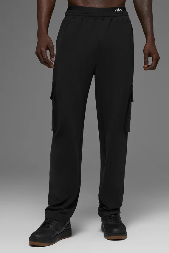 Pantaloni cargo Double Take - Nero