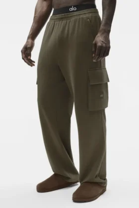 Pantaloni cargo Double Take – Verde oliva