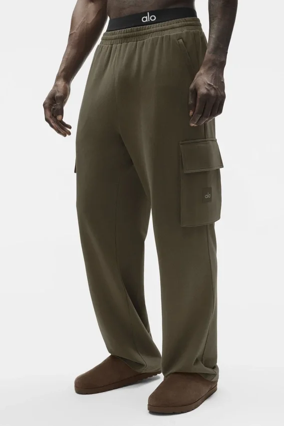 Pantaloni cargo Double Take - Verde oliva