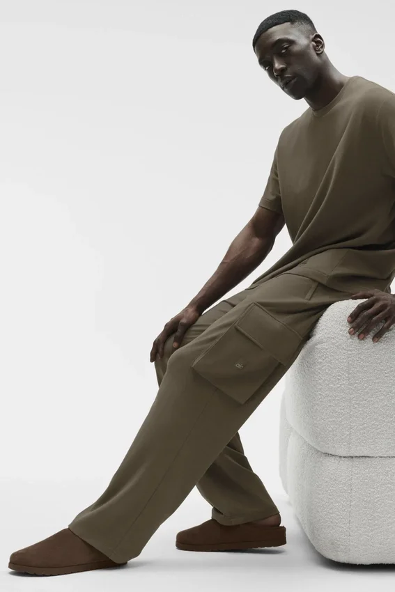 Pantaloni cargo Double Take - Verde oliva