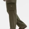 Pantaloni cargo Double Take - Verde oliva